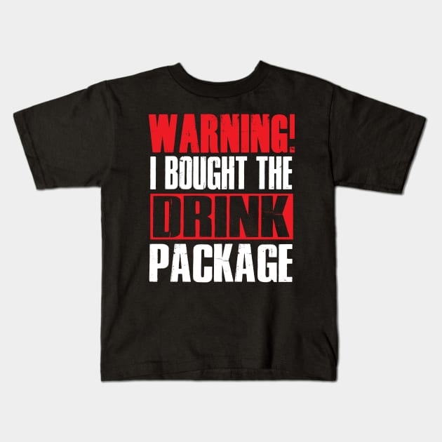 Drink Package T-Shirt Ireland Beer Wine irish Gift Tee Kids T-Shirt by biNutz